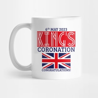 King’s Coronation, 6th May 2023 – Congratulations (Red) Mug